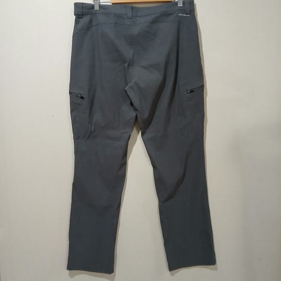 Eddie Bauer First Ascent Womens 14 Guide Pro Pants Grey Hiking Outdoor - Picture 3 of 14